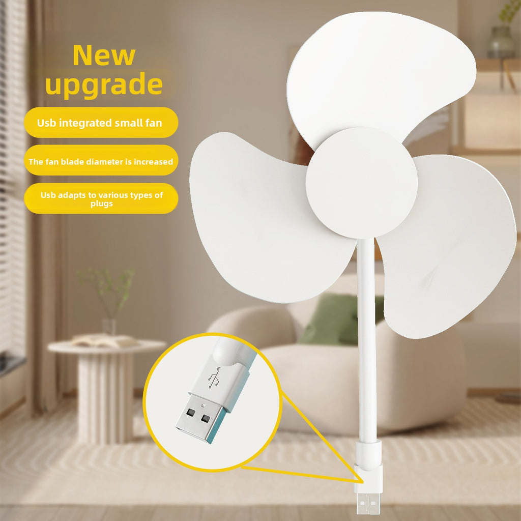 USB Rechargeable Desk Fan with Adjustable Speeds