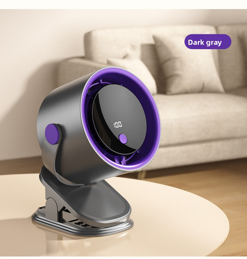 USB Rechargeable Desk Fan with Adjustable Speeds