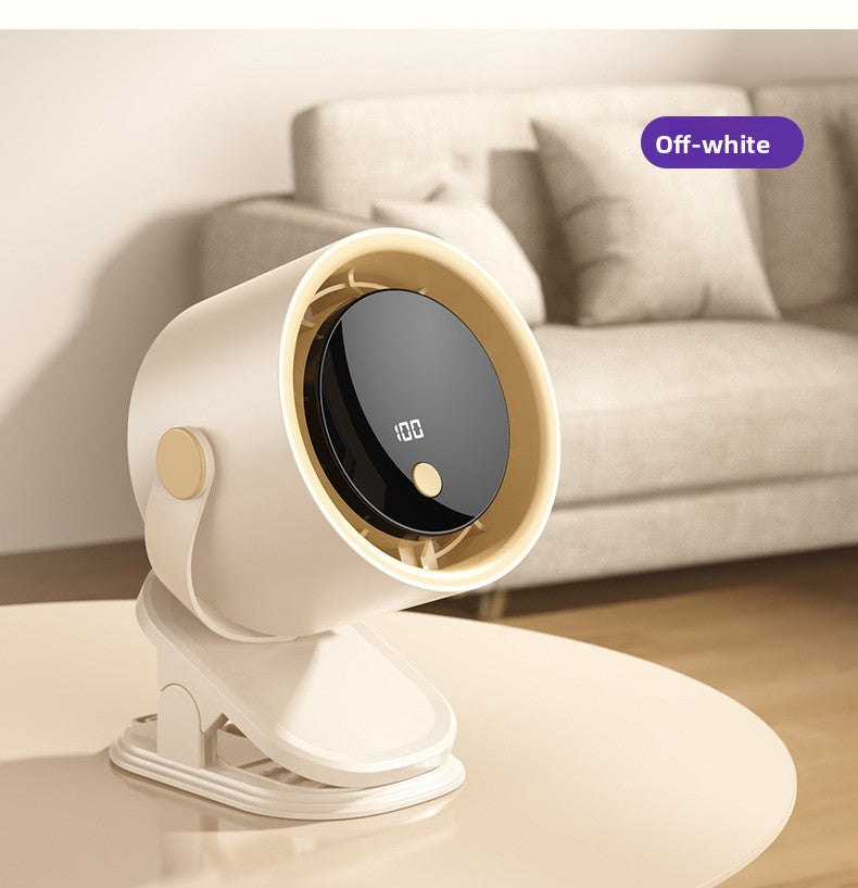 USB Rechargeable Desk Fan with Adjustable Speeds